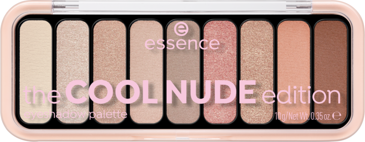 ESSENCE The Cool Nude Edition Paleta Cieni Do Powiek G