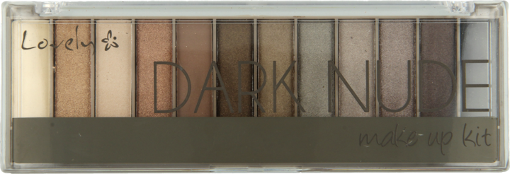 LOVELY Make Up Kit Paleta Cieni Do Powiek Dark Nude 13 G Drogeria Rossmann Pl