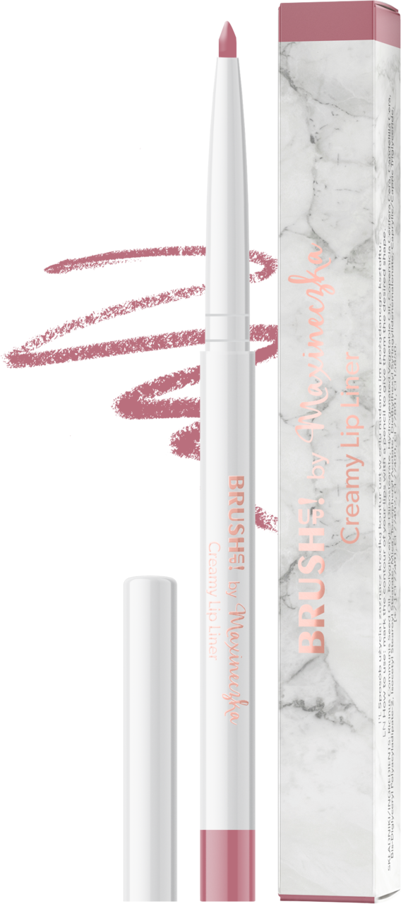 BRUSH UP by Maxineczka konturówka do ust kremowa 01 Pink Nude 0