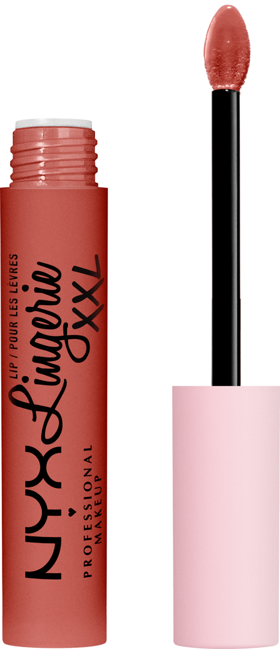 NYX PROFESSIONAL MAKEUP Lingerie XXL szminka do ust w płynie matowa Peach Flirt ml