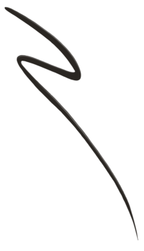 Maybelline Hyper Precise All Day Liner: ciemna, płynna kreska testowa na czarnym tle, podkreślająca precyzję.