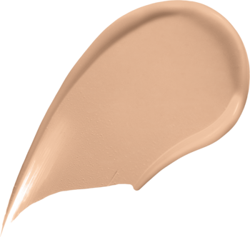 Max Factor Facefinity, smużka trwałego podkładu w odcieniu Soft Beige, widok z góry.