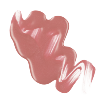 Błyszcząca plama płynnej pomadki Max Factor Lipfinity Lip Colour 160 Iced, jasny brzoskwiniowy róż.