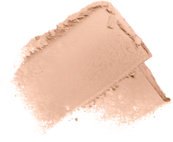 Zbliżenie na roztarty jasnobeżowy podkład kompaktowy Max Factor Facefinity, matowe wykończenie.