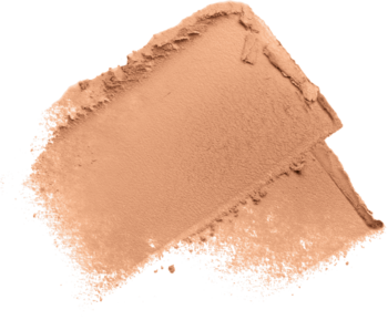 Zbliżenie na fragment beżowego, matującego podkładu Max Factor Facefinity Compact, widoczna pudrowa tekstura.