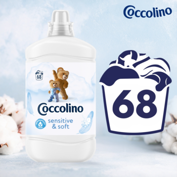 COCCOLINO Sensitive & Soft ,płyn do płukania tkanin,promocyjne