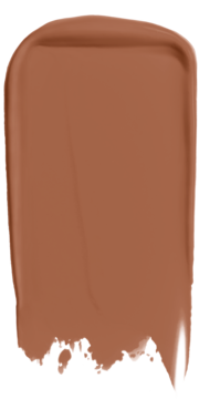 Pojedynczy, kremowy swatch korektora NYX Pro Fix nr 13 Cappuccino, ukazujący jego ciepły brązowy odcień.