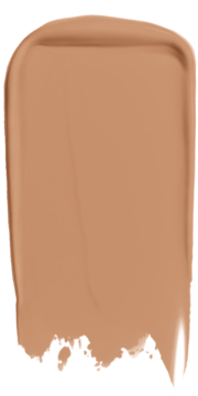 Korektor NYX Pro Fix nr 12 nutmeg, swatch beżowo-brązowy o kremowej konsystencji. Widok z góry.