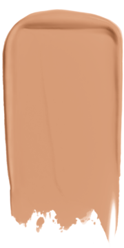 Próbka korektora NYX Pro Fix nr 09 neutral tan, gładki swatch w odcieniu neutralnego beżu, kremowa konsystencja.