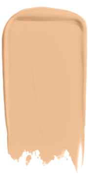 Pojedynczy, podłużny swatch kremowego korektora NYX Pro Fix nr 06 natural w ciepłym beżowym odcieniu.
