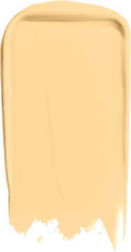 Swatch kremowego korektora NYX Pro Fix 03 yellow, jasny beżowy odcień, widoczna gładka tekstura.