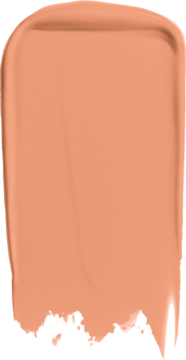 Kremowa smużka korektora NYX Pro Fix nr 04 dark peach, z widoczną gładką teksturą, idealna do korygowania.