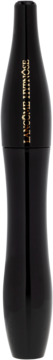 Czarny pogrubiający tusz do rzęs Lancôme Hypnôse 01 Noir Hypnotic w błyszczącej butelce, widok z przodu.