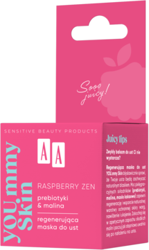 AA YOU.mmy Skin ,maska do ust, regenerująca, Raspberry Zen,promocyjne