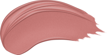 Kremowy swatch satynowej pomadki Miss Sporty Satin to Last w odcieniu Dusty Rose, widok z bliska.