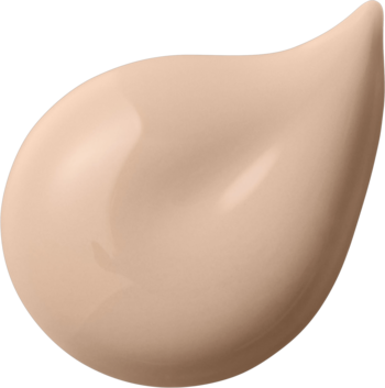 Krem BB Healthy Mix Bourjois, beżowa kropla produktu o jedwabistej konsystencji, dla promiennego krycia.