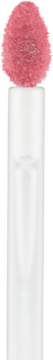 Aplikator błyszczyka Essence Extreme Shine Shadow Rose z lśniącym, różowym połyskiem, widok z góry.
