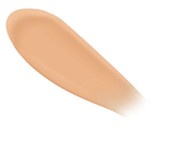 Pastel Profashion Liquid Concealer 104 Tan: kremowy swatch korektora w beżowym odcieniu na białym tle.