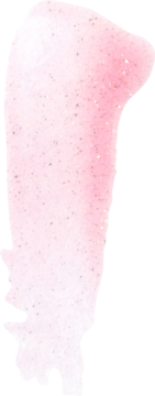 Nourishing Shimmer Gloss Metaversal Coral – lśniąca smuga różowego błyszczyka z brokatem i perłowymi drobinkami.