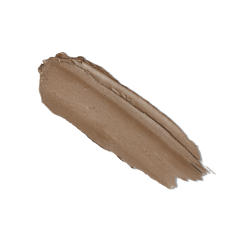 Zbliżenie na smugę kremowego bronzera IsaDora w kolorze Beige Neutral. Gładka, beżowa tekstura na białym tle.