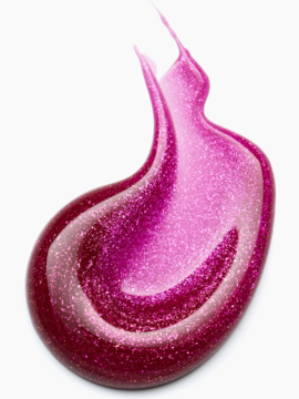 Gęsty błyszczyk Plump It Up nr 110 w odcieniu Selflove and Glitter, mieniący fuksjowy róż na białym tle.