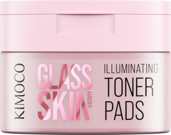 KIMOCO Glass Skin ,płatki do twarzy, rozświetlające,kompozycja-2