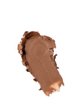 Kremowy bronzer Everybody London x Aleksandra Sosfa, Medium, smuga na białym tle. Do konturowania.