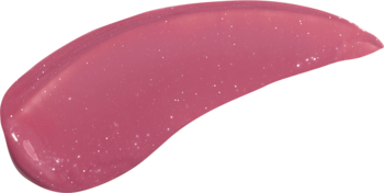 Tint do ust TIRTIR Mauve Rose, błyszcząca, falista smuga z drobinkami brokatu, intensywny kolor i połysk.