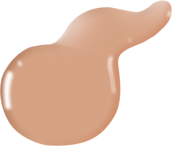 Jasnobeżowy swatek podkładu przeciwzmarszczkowego Collistar Unico 3R Rose Beige. Gęsta, jedwabista tekstura.