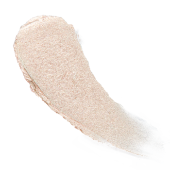 Rozświetlający kremowy cień w sztyfcie J.Cat Beauty Shimmie Struck Shadow Stick High Beam, jasny swatch.