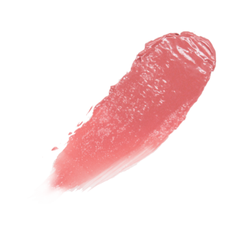 Rozmazany błyszczący balsam do ust J.Cat Beauty Dew Hydrate. Pastelowy róż, dający efekt lustrzanego blasku.