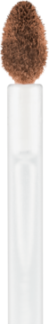 Brown fluffy applicator tip on a white handle for essence CAMOUFLAGE+ MATTE 230 concealer.