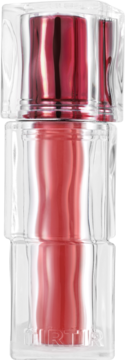 Mini tint do ust TIRTIR Waterism Glow Tint Tangering w podłużnym, przezroczystym opakowaniu, widok z przodu.