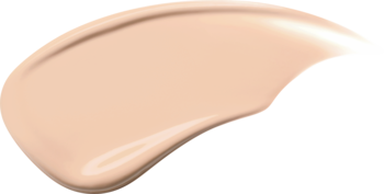 Zbliżenie na kremowy swatch matującego podkładu TIRTIR Mask Fit AI Filter Cushion w odcieniu 19C Petal, jasny beż.