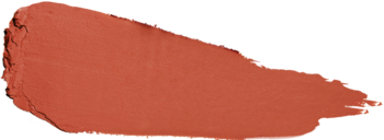 Swatch kremowo-pudrowego różu Blush-Mallow 108 Honey Me w kolorze ciepłej terakoty, widok z bliska.