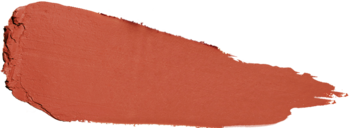 Swatch kremowo-pudrowego różu Blush-Mallow 108 Honey Me w kolorze ciepłej terakoty, widok z bliska.