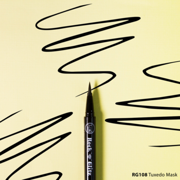 J.CAT BEAUTY Rock N' Glitz ,eyeliner w pisaku, nr 108 Tuxedo Mask,promocyjne
