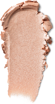 Rozświetlacz Paese Butter Blend Glow Stick Fresco, zbliżenie na kremowy, brzoskwiniowo-złoty swatch o perłowym blasku.