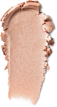 Rozświetlacz Paese Butter Blend Glow Stick Fresco, zbliżenie na kremowy, brzoskwiniowo-złoty swatch o perłowym blasku.