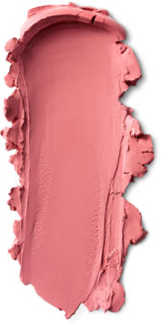 Różowy kremowy róż Paese Butter Blend Stick Bloom. Zbliżenie na gęstą, maślaną konsystencję kosmetyku.