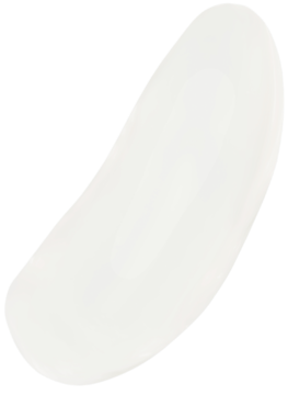 Delikatne mleczko Lumene Herkkä do mycia twarzy: biała, podłużna smuga dla skóry wrażliwej, na czarnym tle.