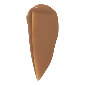 Brązowy swatch nawilżającego tintu serum e.l.f. Halo Glow Tan Cool Tint, SPF 50, na białym tle.