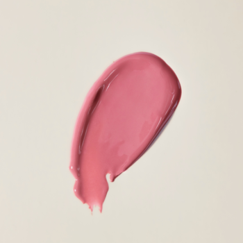Say Hi Glassy Lips Peptydowy Balsam do Ust Candy, błyszczący, różowy swatch na jasnym tle.