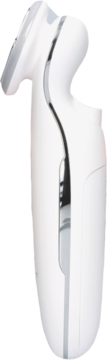 Garett Beauty Serum Skin, urządzenie do mezoterapii bezigłowej, białe z szarymi detalami, widok z boku.