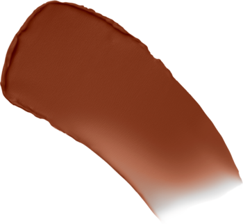 Róż Max Factor 2000 Calorie Pop Art: pojedyncza próbka kremowo-pudrowego, ceglastobrązowego odcienia z matowym efektem.