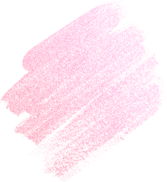 NYX Buttermelt Stix My Melt Era, rozświetlacz, jasnoróżowy swatch z promiennym, brokatowym blaskiem.