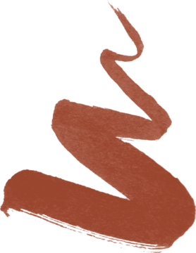 Z bliska: swash wodoodpornej konturówki do ust NYX Lip Lingerie Naughty Nude, płynny, ciepły brąz.