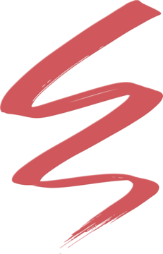 Swatch matowego eyelinera NYX Epic Inky Stix Pixel Pink. Gruba, falista kreska w intensywnym różu na czerni.