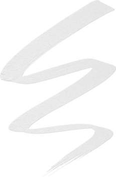 Matowy eyeliner NYX Epic Inky Stix w odcieniu Wired White; wyrazista, biała, falista kreska na czerni.