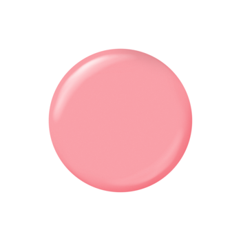 Błyszcząca kropelka żelowego lakieru Sally Hansen Miracle Gel 341 Pink an Outfit, jasnoróżowa, widok z góry.